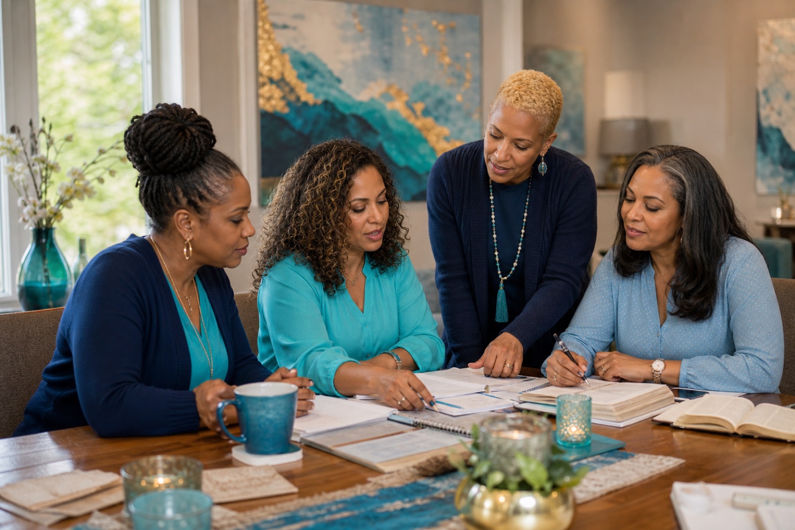 Women ages 40 to 49 bringing strength and wisdom to ministry planning